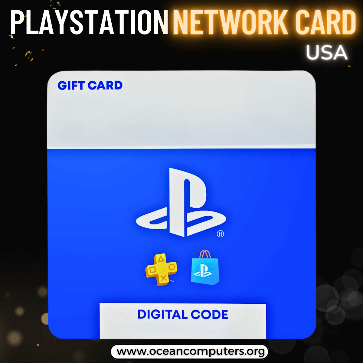 PLAYSTATION NETWORK CARD (US) INSTANT WORLDWIDE DELIVERY